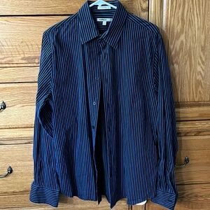 Express fitted stretch dress shirt